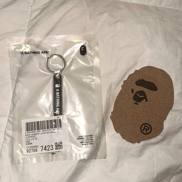 Bathing Ape Accessories Bathing Ape Keychain With Collector Holster